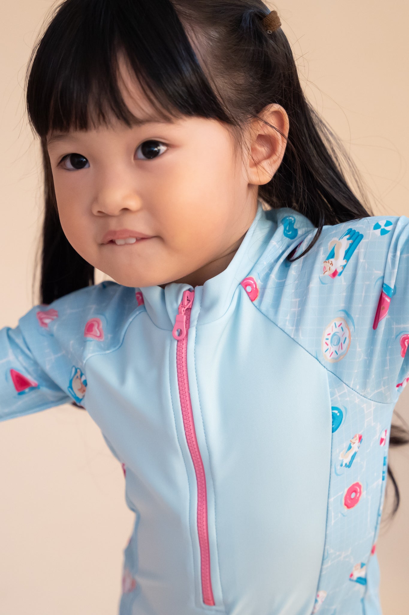 Play by elly Swimwear | Long-Sleeve Rash Suit - Float Buddies