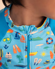 Play by elly Swimwear | Short-Sleeve Rash Guard - Water Sports