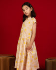Cara Dress - Yellow Garden