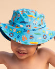 Reversible Bucket Hat (Kids) - Water Sports