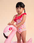 Play by elly Swimwear | One-Shoulder Swimsuit - Tutti Frutti