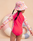Play by elly Swimwear | Long-Sleeve Rash Suit - Tutti Frutti