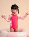 Play by elly Swimwear | Long-Sleeve Rash Suit - Tutti Frutti