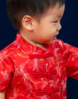 Tang Shirt - Red Phoenix