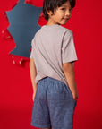 Terry Shorts - Blue Camo