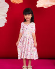 Jersey Lyla Dress - Princess Garden