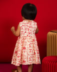 Jersey Flare Cheongsam - Lo Hei Mickey (Pre-order)