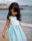Skye Dress Turquoise Ariel