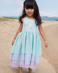 Skye Dress Turquoise Ariel