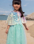 Cape with Mermaid Sequins | The Elly Store