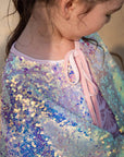 Cape with Mermaid Sequins