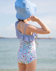 One-Shoulder Swimsuit Little Mermaid