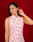 Ladies Harper Cheongsam - Pink Lanterns