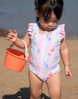 Flutter Swimsuit Rainbow Ocean