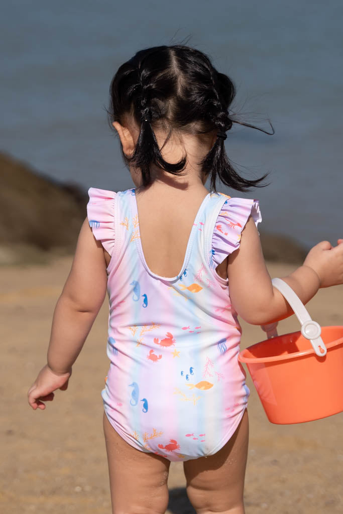 Flutter Swimsuit Rainbow Ocean 