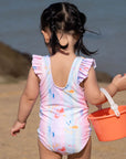 Flutter Swimsuit Rainbow Ocean