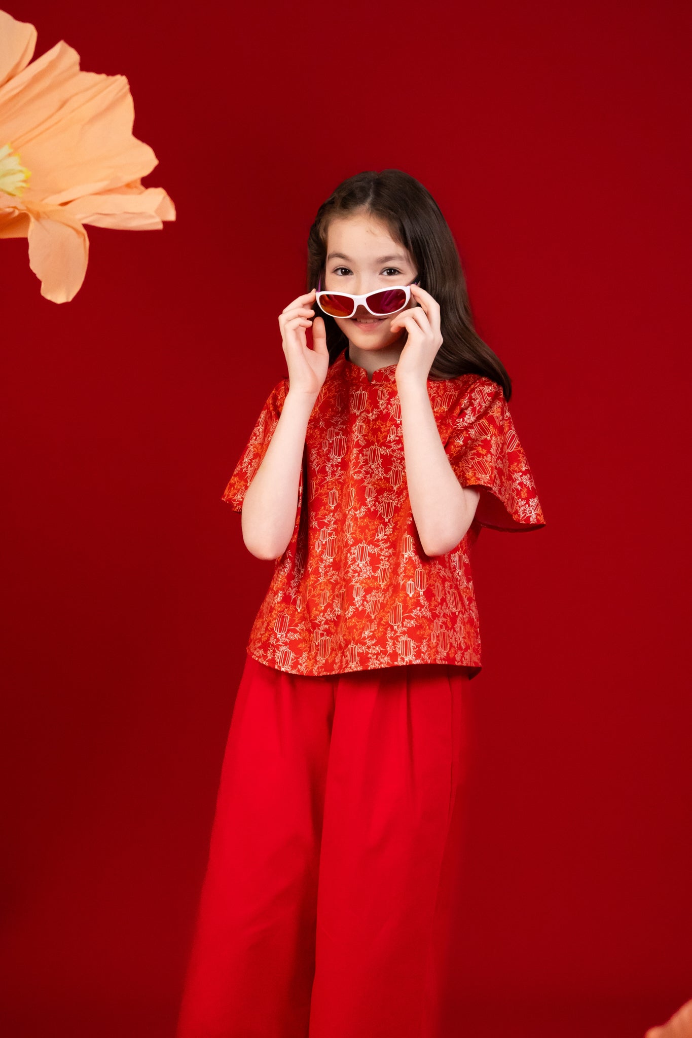 Amanda Top - Red Lanterns | Elly CNY2024