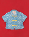 Tang Shirt - Blue Mickey Tiles