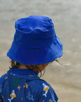 Reversible Bucket Hat (Kids) - Tropical Coral