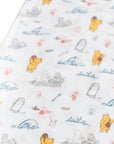 Organic Cotton Swaddle - Picnic With Pooh | The Elly Store