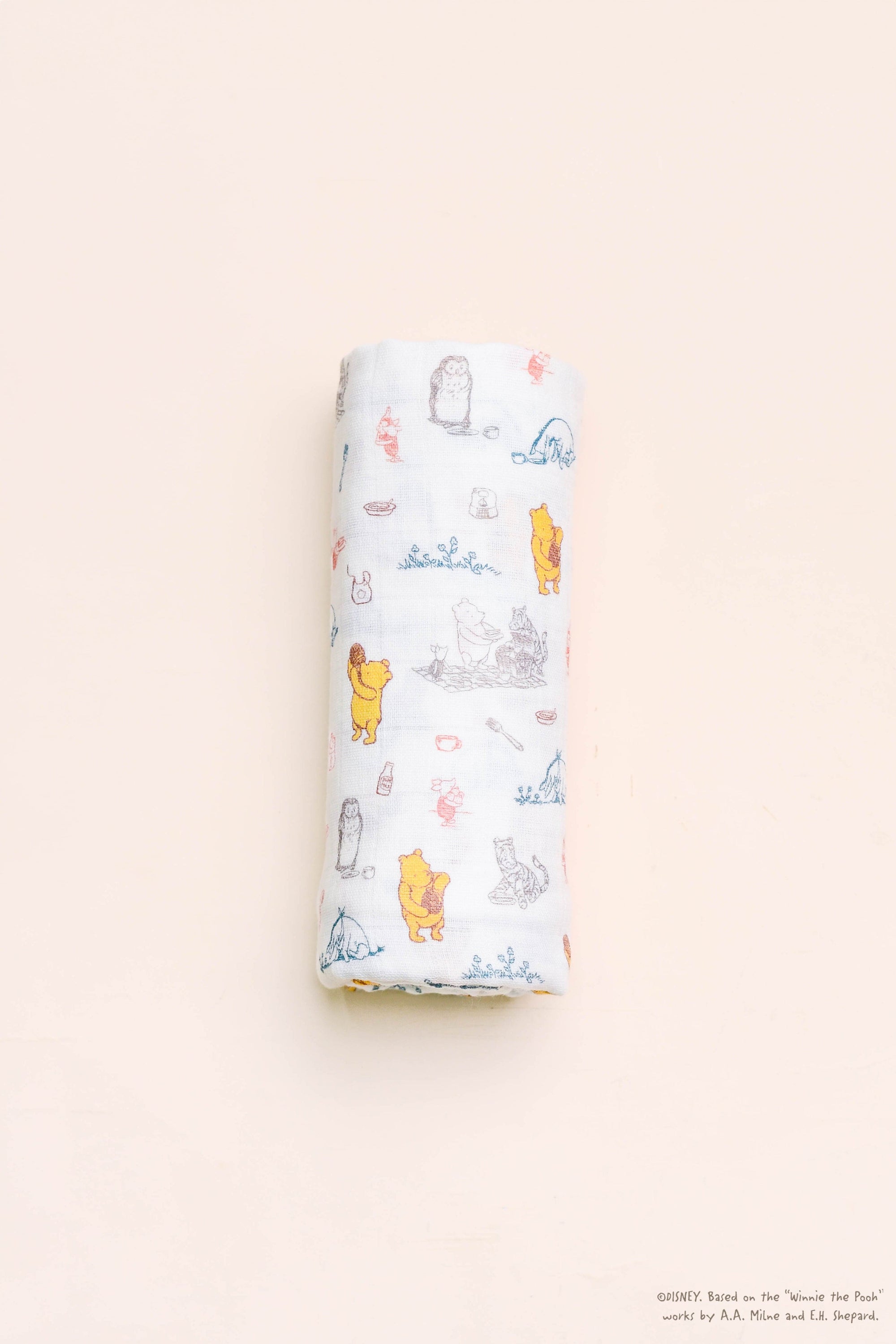 Winnie the Pooh baby blanket (DSC_11707)