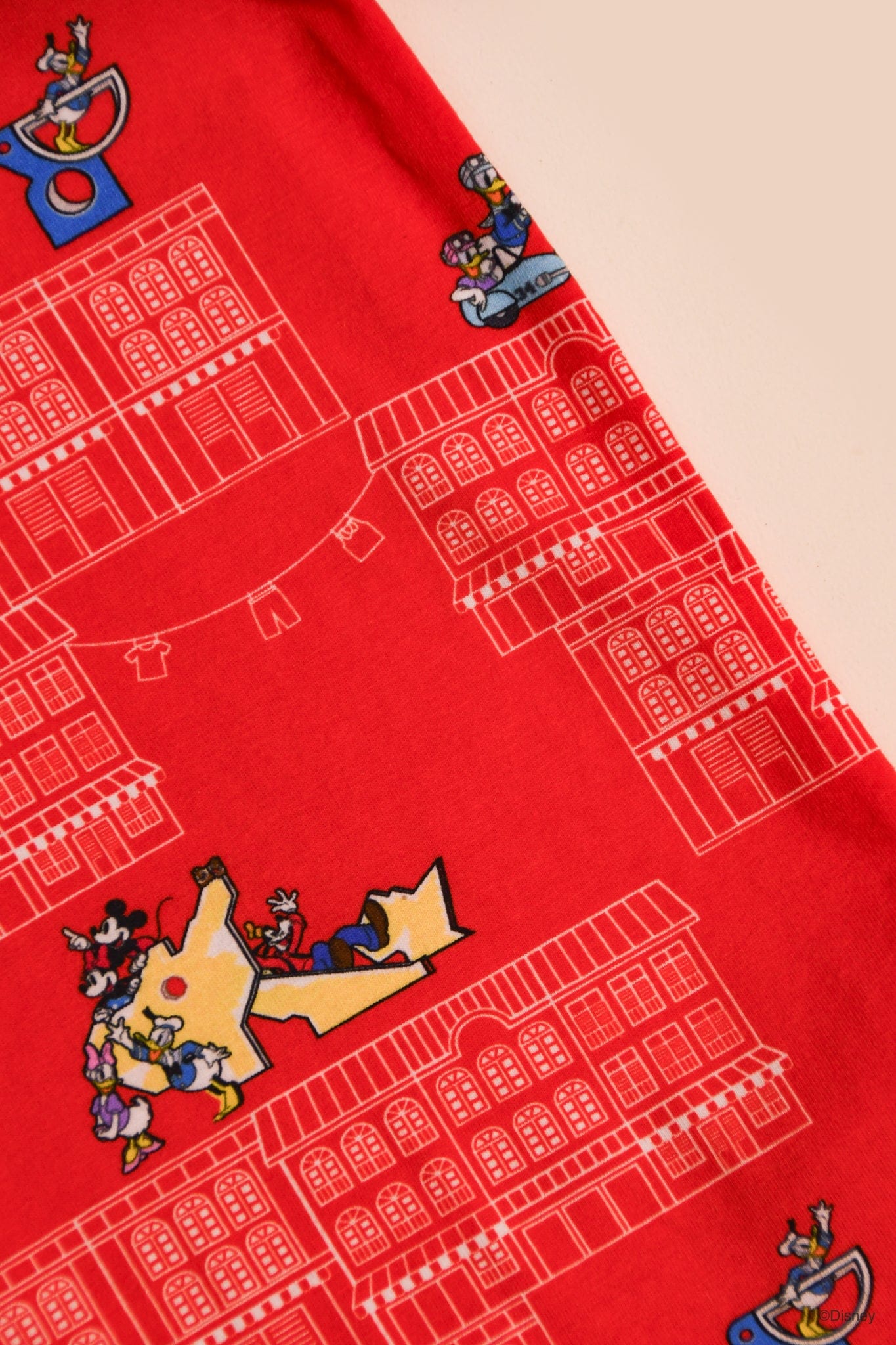 Red Mickey Shophouse Tee