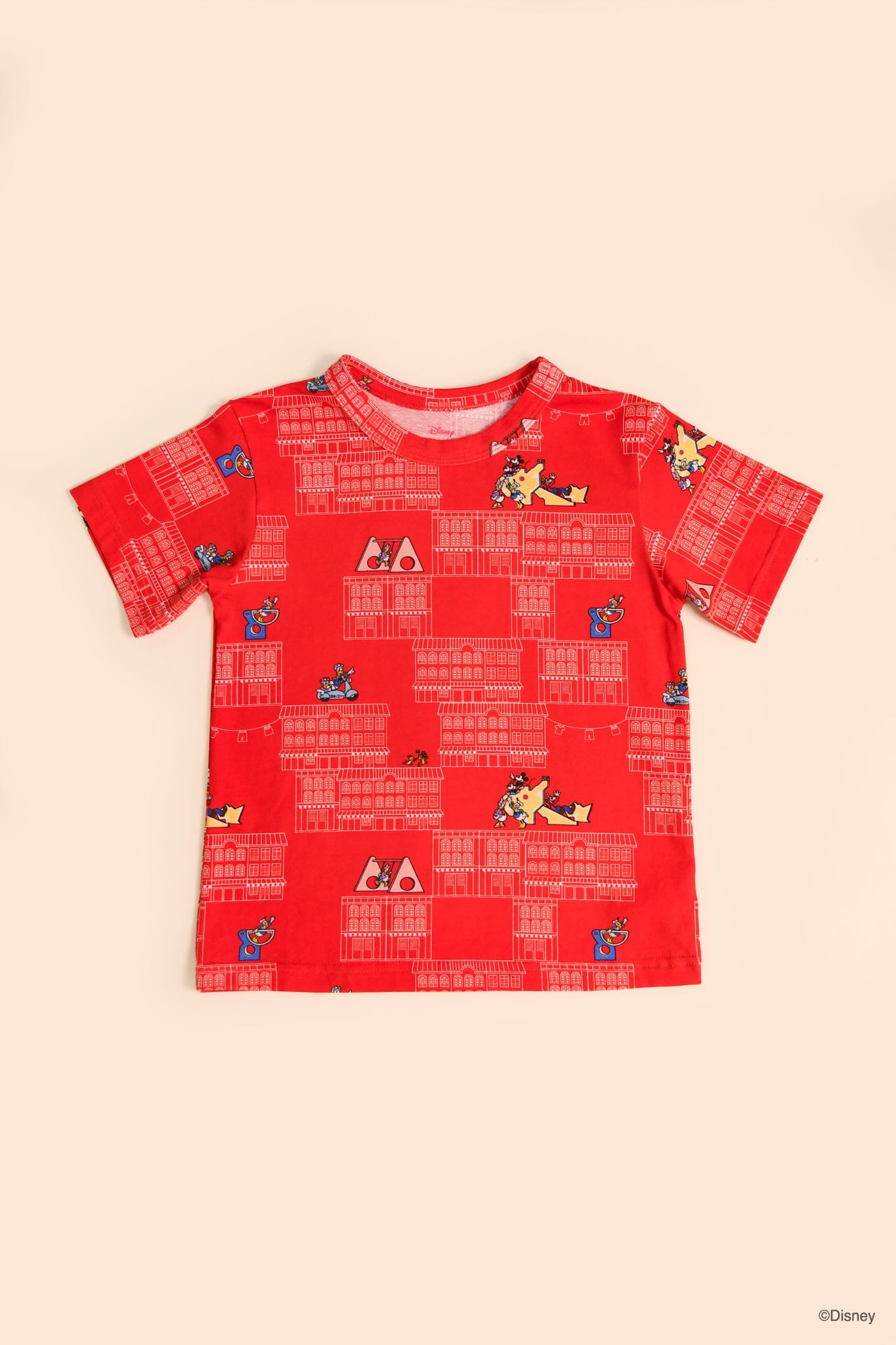 Red Mickey Shophouse Tee