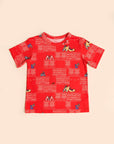 Red Mickey Shophouse Tee