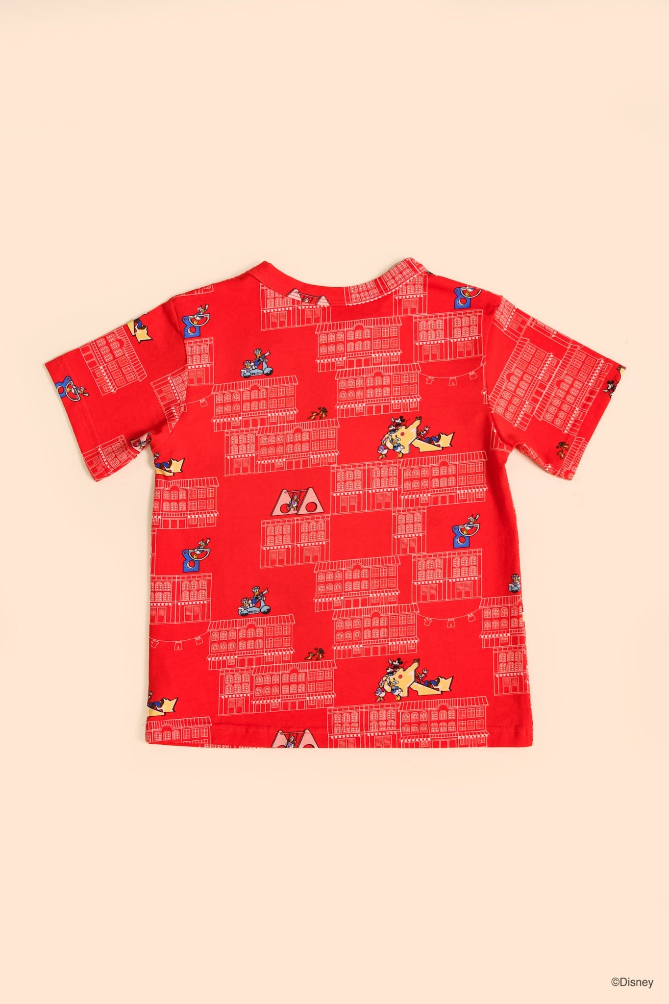Red Mickey Shophouse Tee