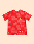 Red Mickey Shophouse Tee