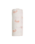Bamboo Muslin Swaddle - Hot Dogs