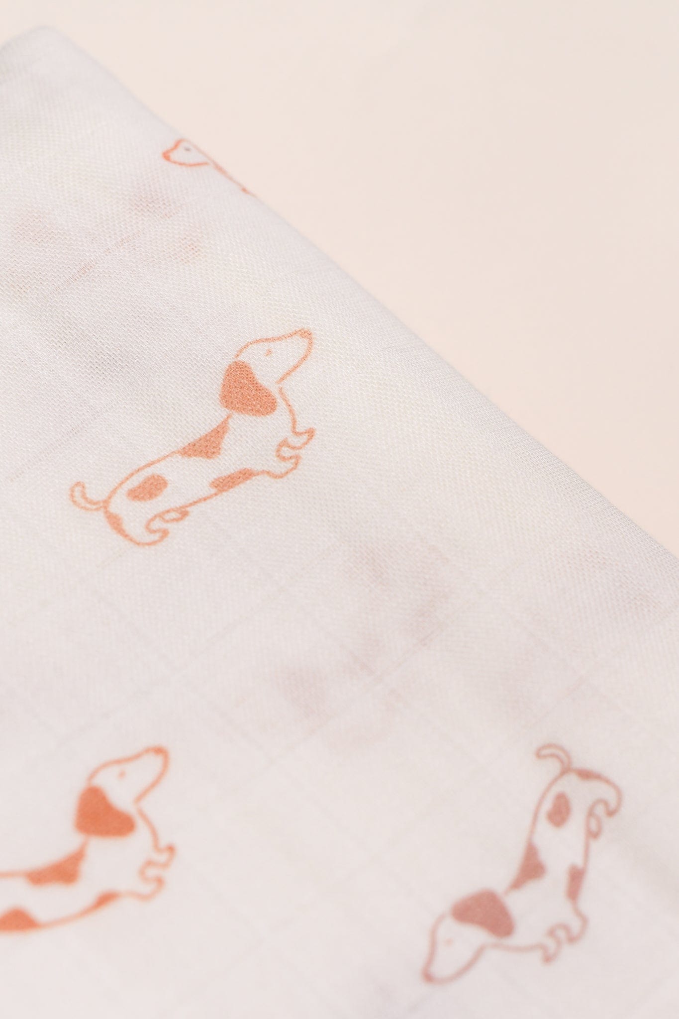 Bamboo Muslin Swaddle - Hot Dogs