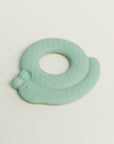 Olive Silicone Toys | Green Snail Teething Toy