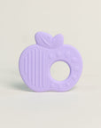 Olive Silicone Toys | Lilac Apple Teething Toy