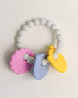 Olive Silicone Toys | Kitty & Friends Teething Ring