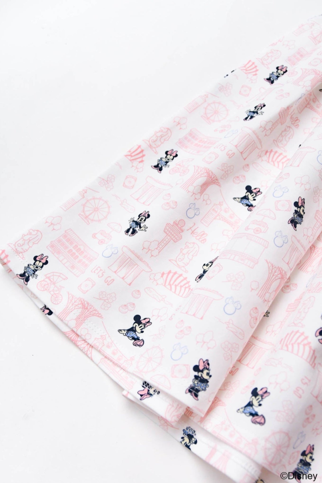 The Elly Store X Disney | Flutter Dress - Pink Hello Minnie