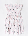 The Elly Store X Disney | Flutter Dress - Pink Hello Minnie