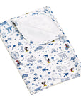 Jersey Blanket - Blue Road Trip Mickey