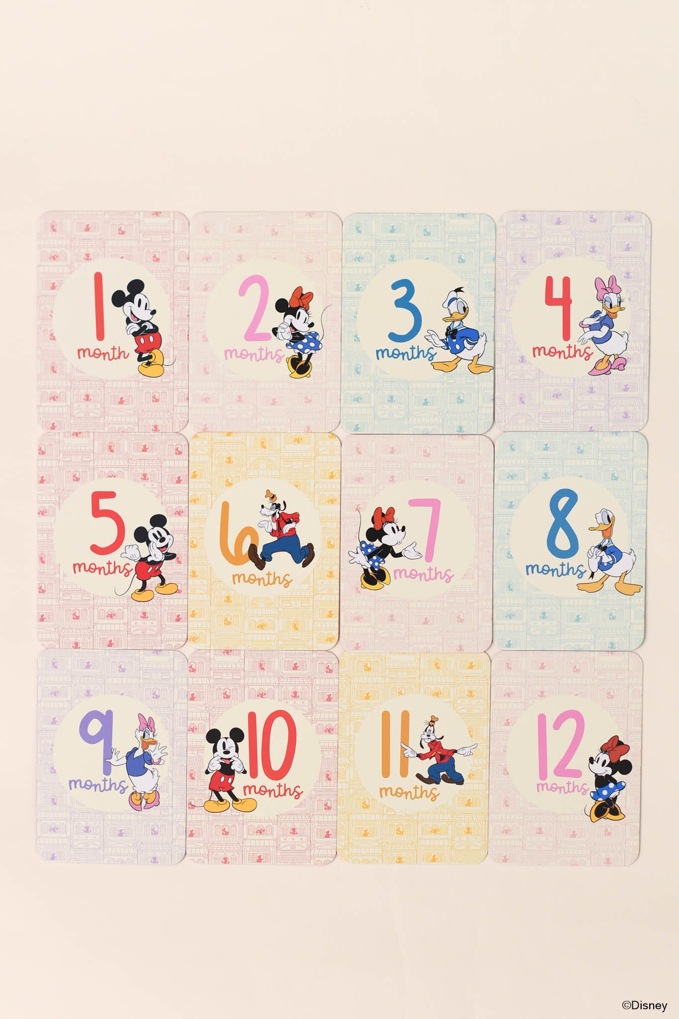 Milestone Cards - Mickey and Friends