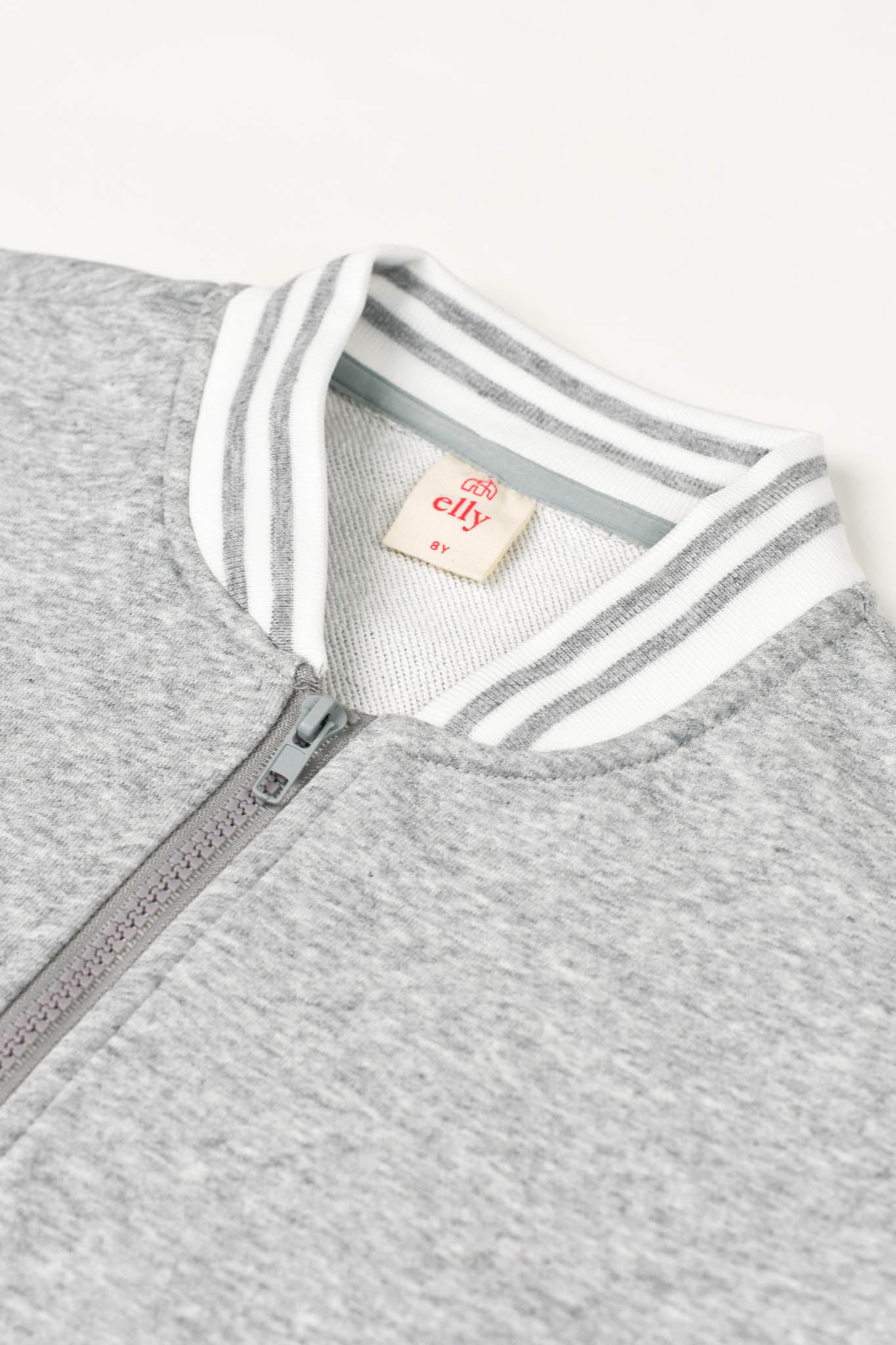 Personalisable Grey Bomber Jacket | The Elly Store