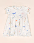 Scarlett Dress - Colourful Sea Creatures | The Elly Store