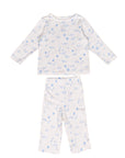 Long-Sleeve Pyjamas Set - Blue Sea Creatures | The Elly Store