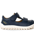 Navy Troop Sandals Step Up