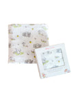 Organic Cotton Swaddle - Breezy Day Pooh