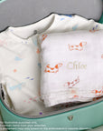 Colourful Sea Creatures Personalised Turquoise Gift Set