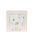 Bamboo Muslin Swaddle - Floral Bunny