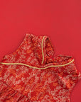 Flare Cheongsam - Red Lanterns