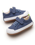Dash Green Sneakers Lona Azul Klein