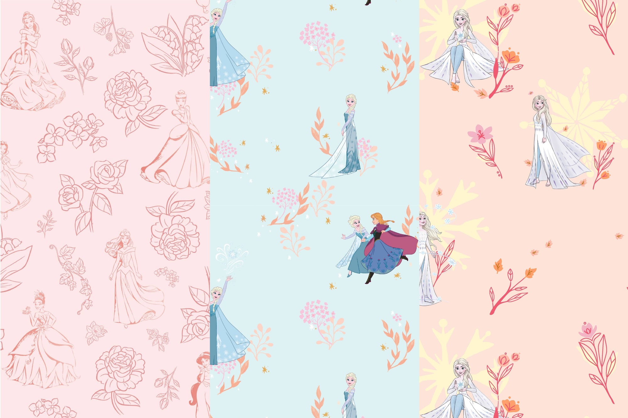 Disney Frozen Princesses pattern