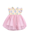 Flora Dress - Cream Lucky Coins